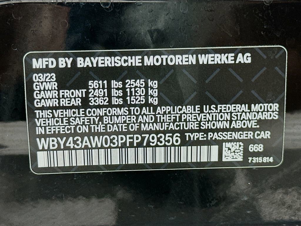 Certified 2023 BMW i4 eDrive35 w/ Premium Package image 32