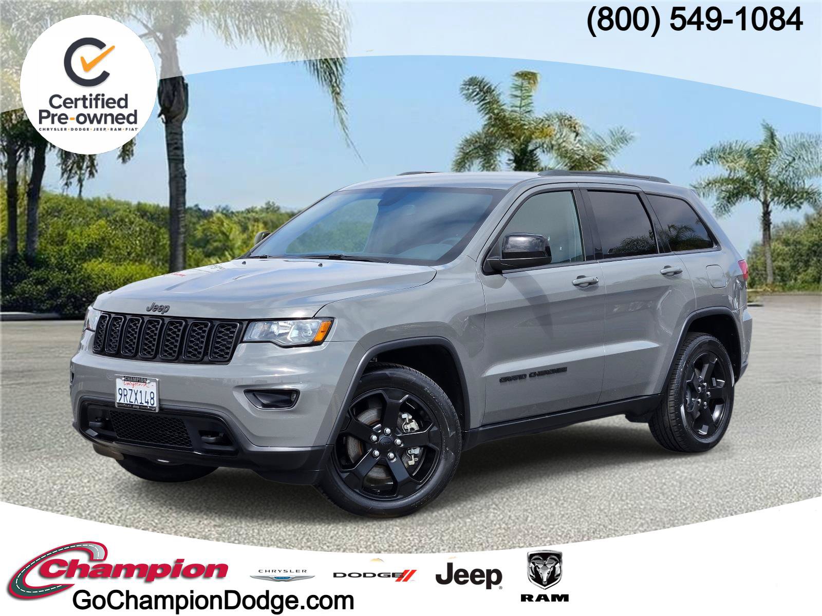 Used 2021 Jeep Grand Cherokee Freedom Edition RWD image 1