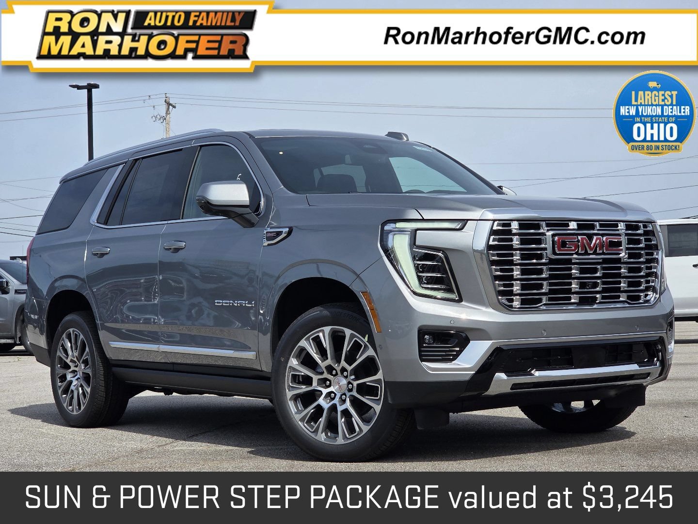 New 2026 GMC Yukon Denali w/ Sun & Power Step Package