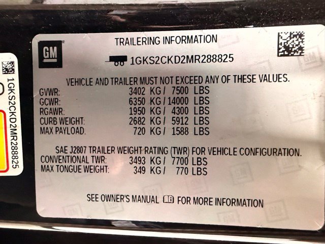 Used 2021 GMC Yukon AT4 w/ Rear Media and Nav Package AWD/4WD image 56