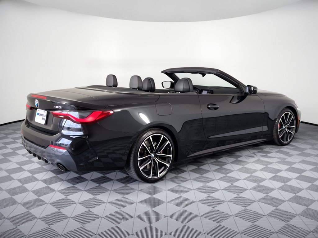 Certified 2023 BMW 430i Convertible w/ M Sport Package RWD image 9