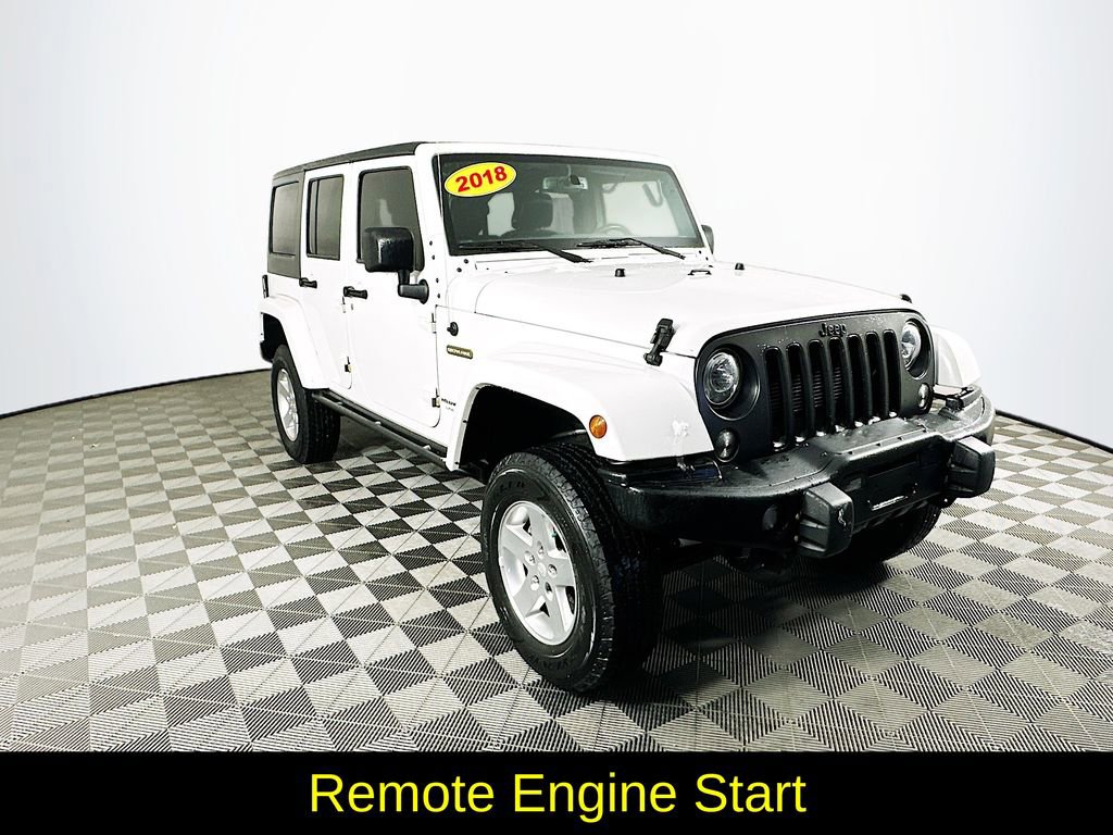 Used 2018 Jeep Wrangler Unlimited Sport image 3