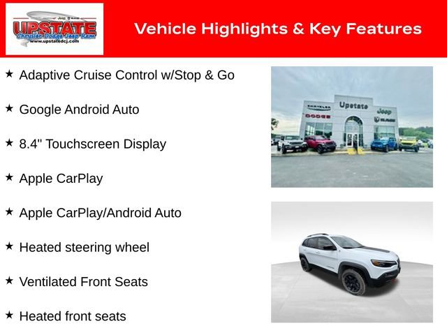 Used 2022 Jeep Cherokee Trailhawk w/ Sound & Nav Group image 16