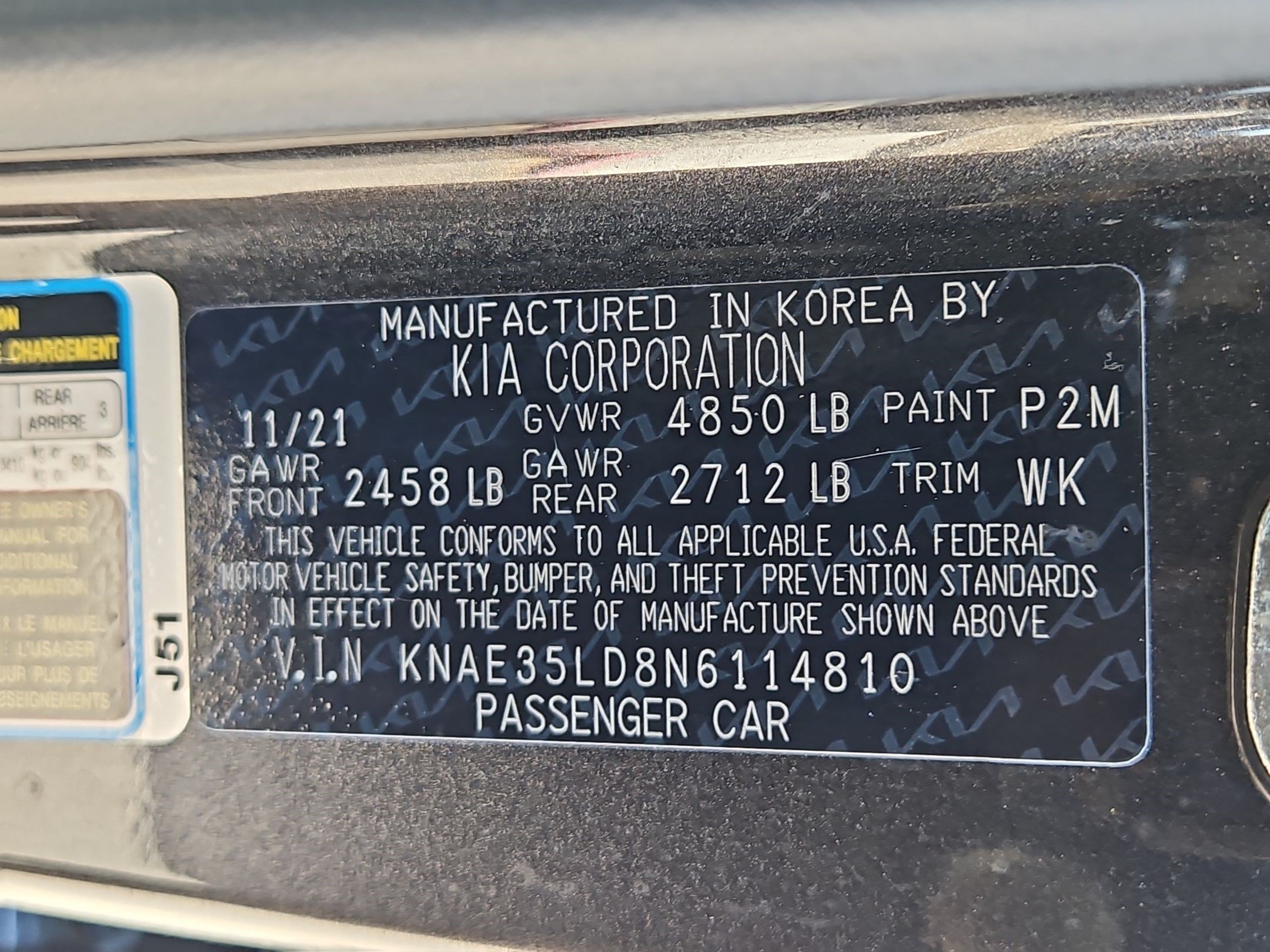 Used 2022 Kia Stinger GT-Line w/ Sun & Sound Package RWD image 34