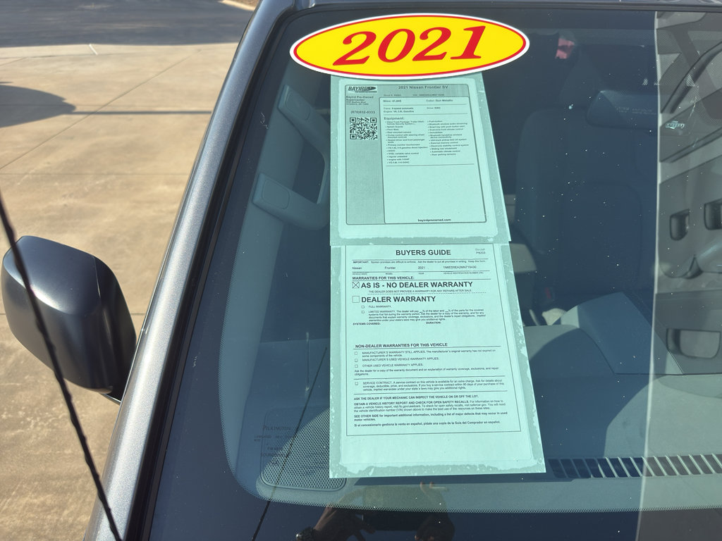 Used 2021 Nissan Frontier SV RWD image 11