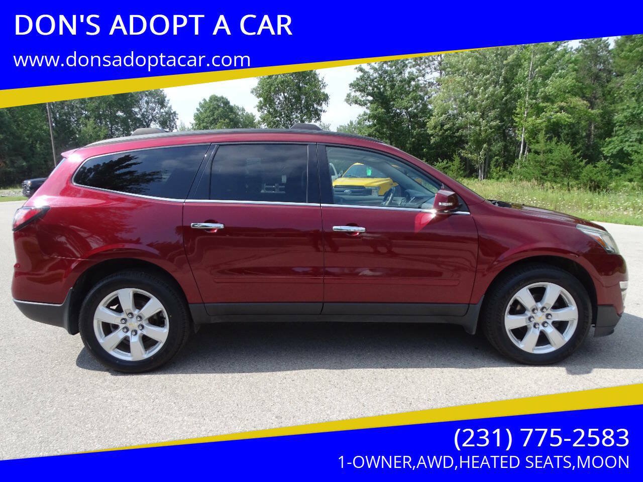 Used 2017 Chevrolet Traverse AWD LT w/ True North Edition