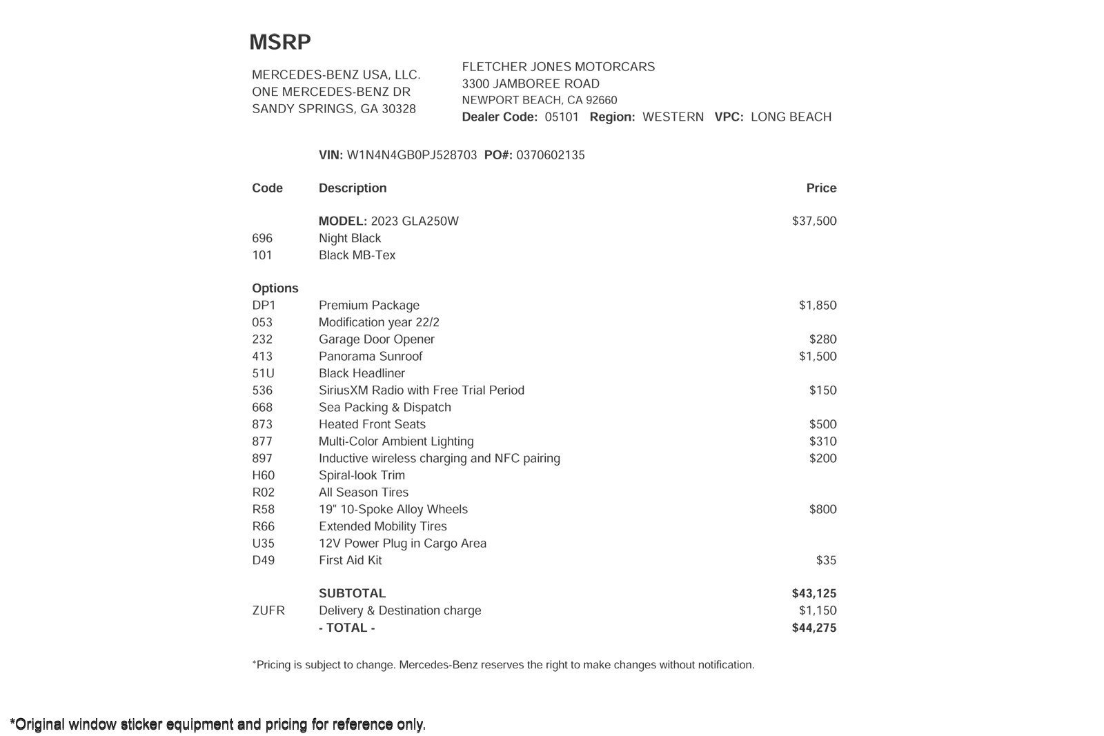 Used 2023 Mercedes-Benz GLA 250 image 3