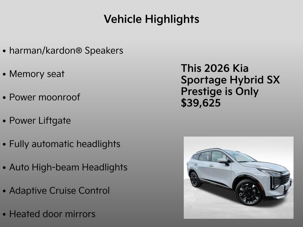 New 2026 Kia Sportage SX Prestige AWD/4WD image 31