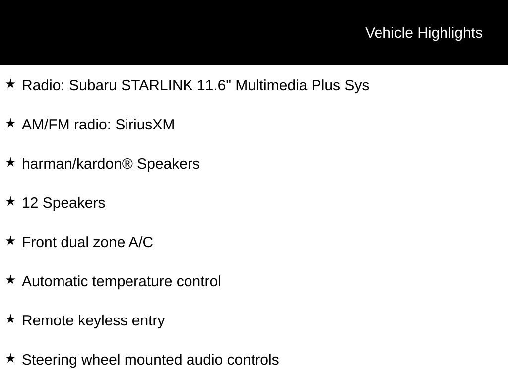 Used 2024 Subaru Outback Onyx Edition image 5
