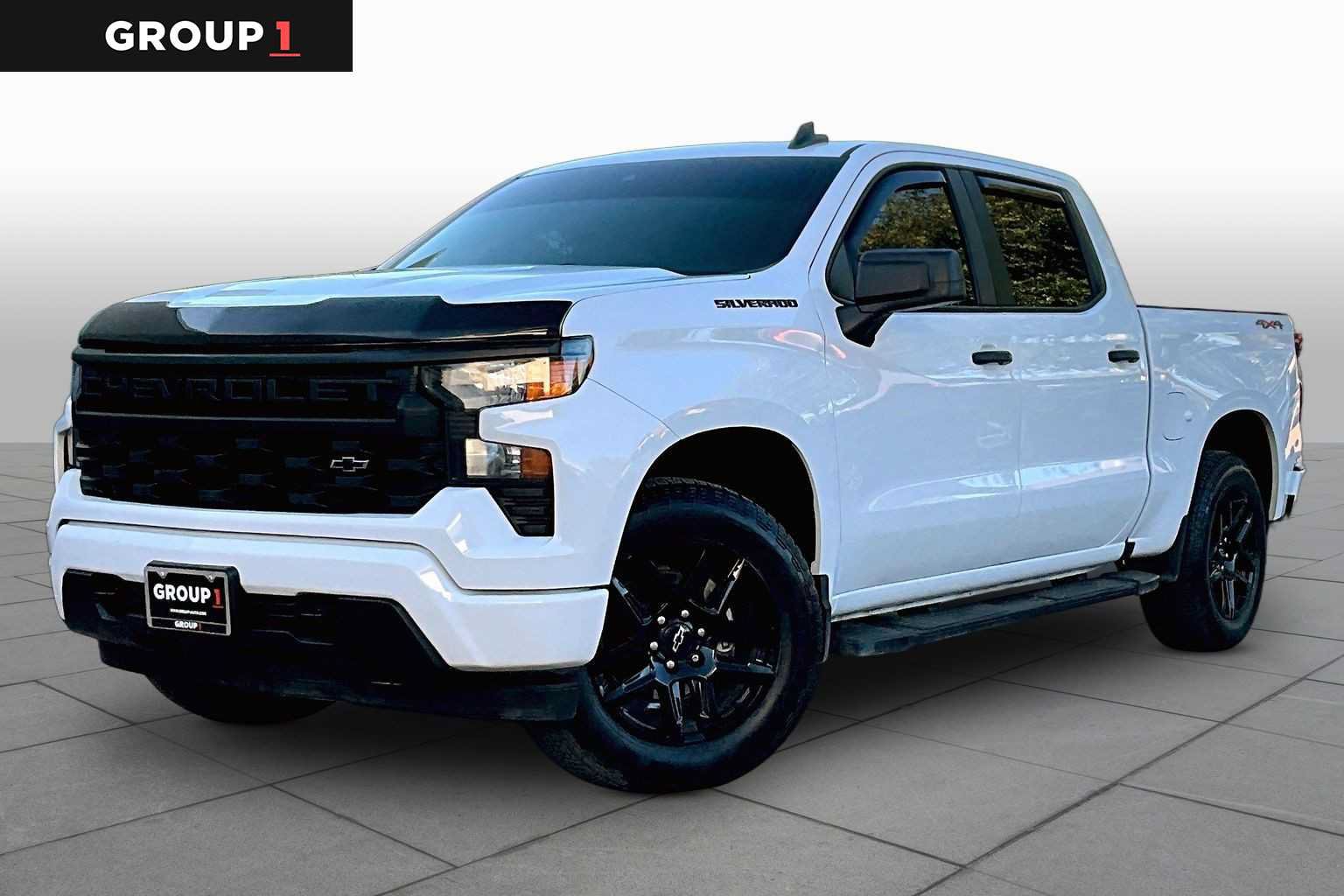 Used 2024 Chevrolet Silverado 1500 Custom w/ LPO, Dark Essentials Package AWD/4WD image 1