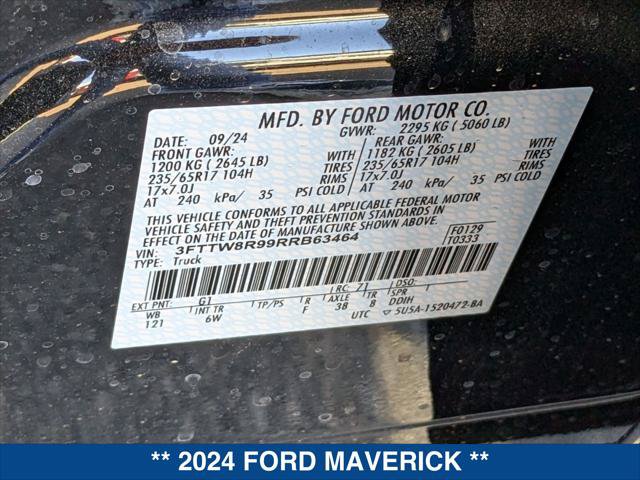 New 2024 Ford Maverick Lariat AWD/4WD image 21
