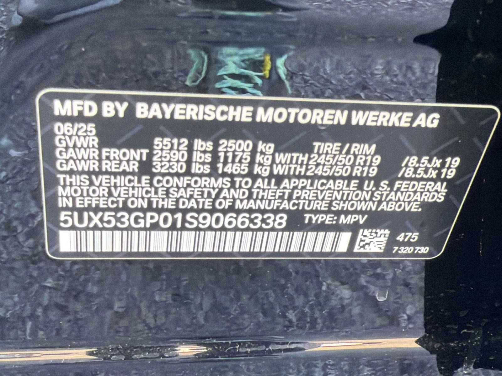 Used 2025 BMW X3 xDrive30i w/ Convenience Package image 19