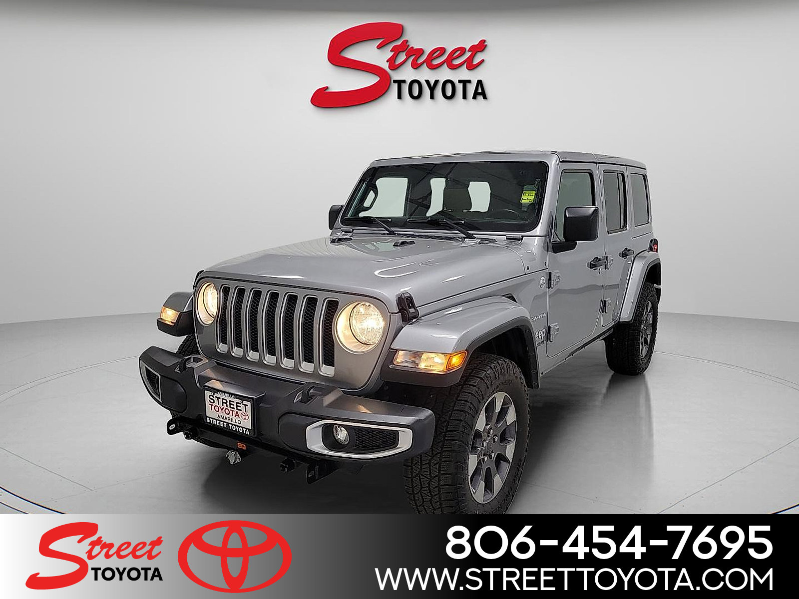 Used 2018 Jeep Wrangler Unlimited Sahara image 1