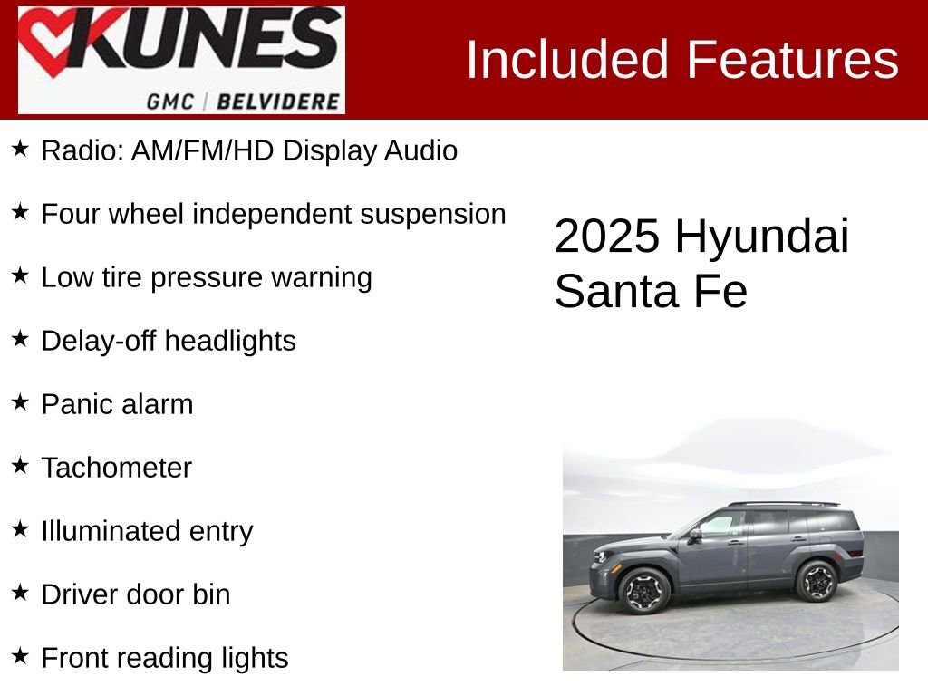 Used 2025 Hyundai Santa Fe SEL AWD/4WD image 2