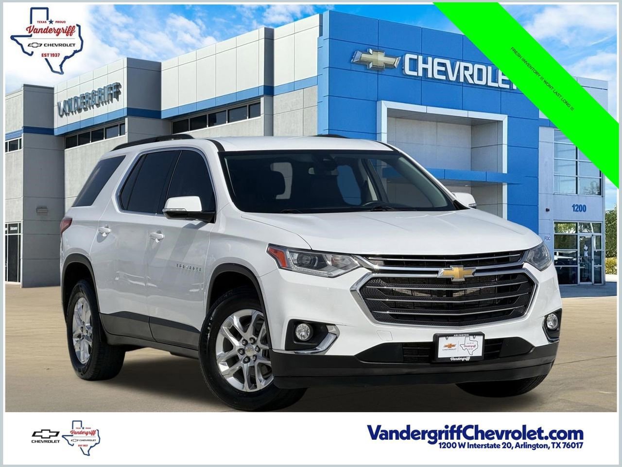 Used 2020 Chevrolet Traverse LT w/ Driver Confidence II Package