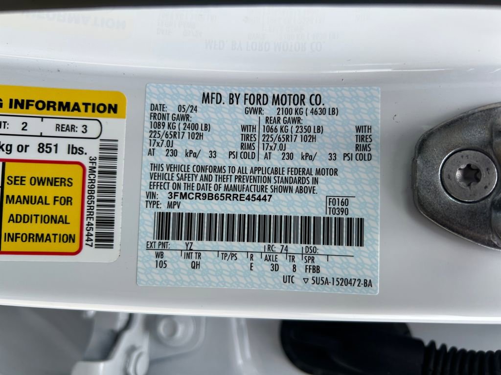 Used 2024 Ford Bronco Sport Big Bend image 34