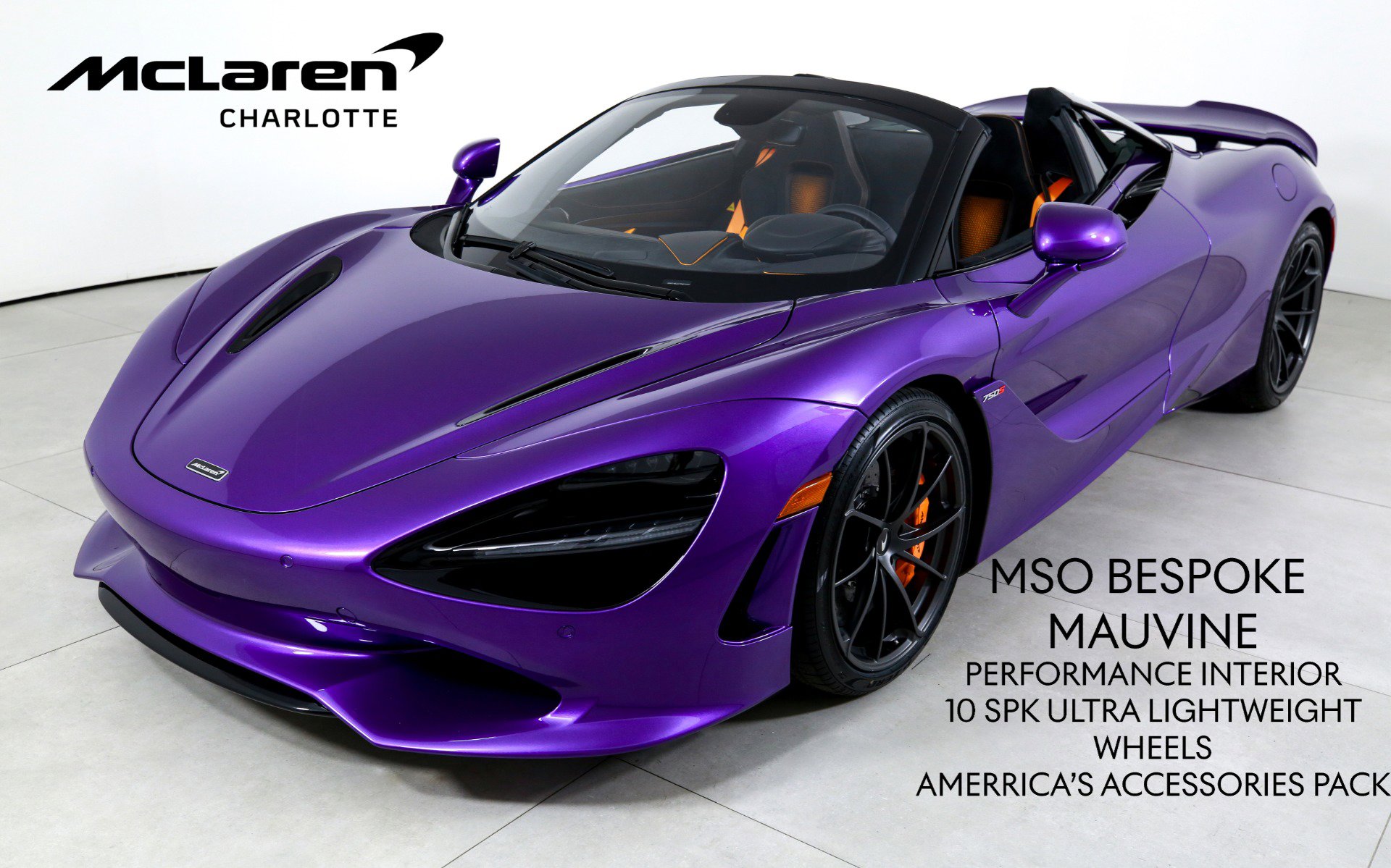 New 2026 McLaren 750S Spider