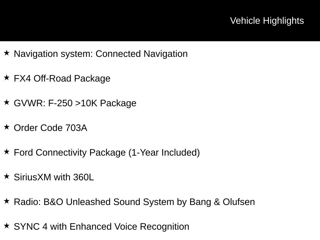 New 2026 Ford F250 Platinum image 7