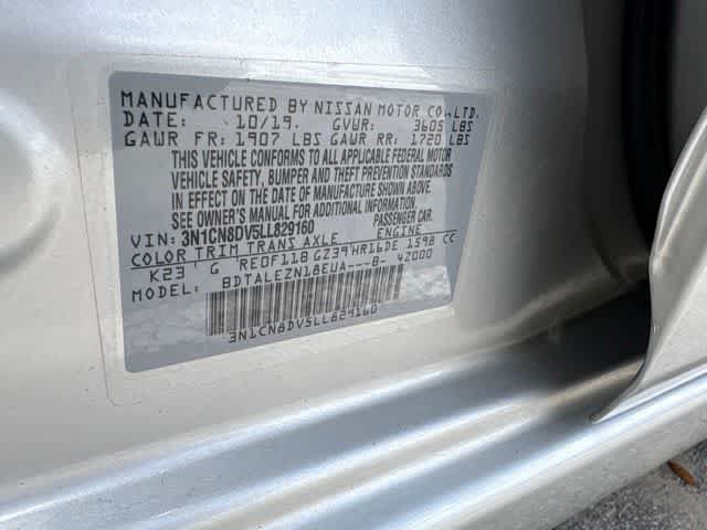 Used 2020 Nissan Versa S FWD image 24