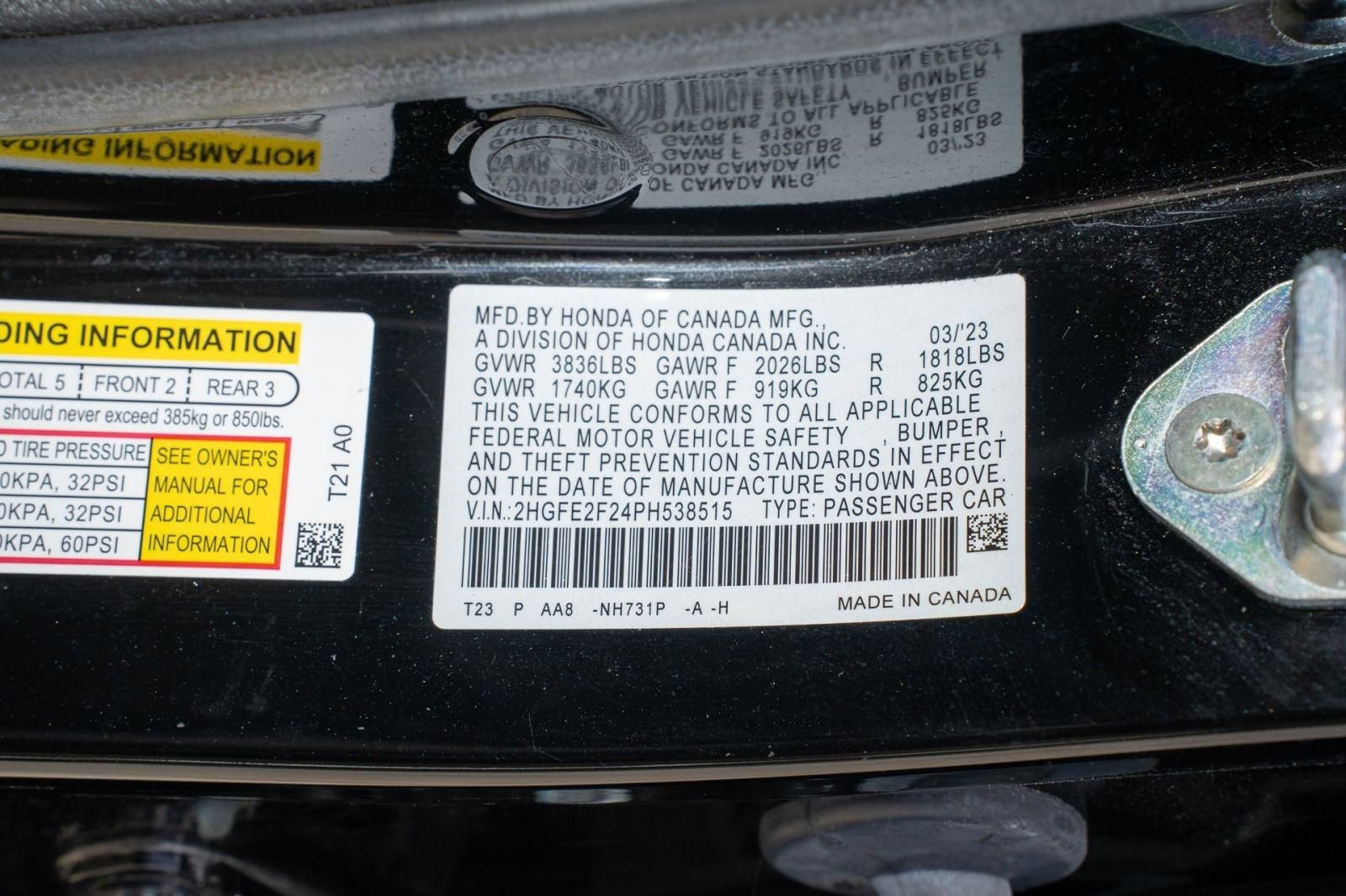 Used 2023 Honda Civic LX image 38