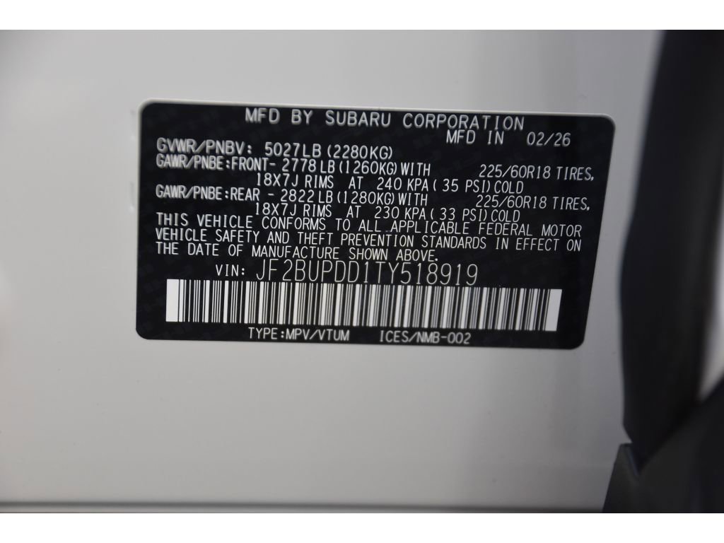 New 2026 Subaru Outback Limited AWD/4WD image 26