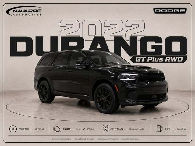 Used 2022 Dodge Durango GT RWD video 1