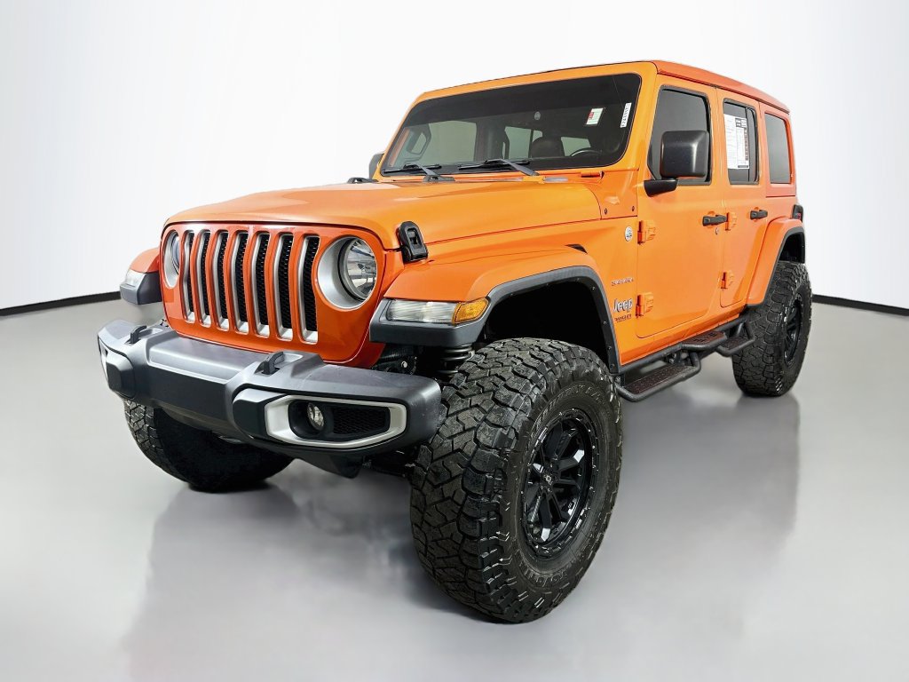 Used 2019 Jeep Wrangler Unlimited Sahara AWD/4WD image 3