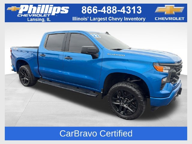 Certified 2022 Chevrolet Silverado 1500 Custom