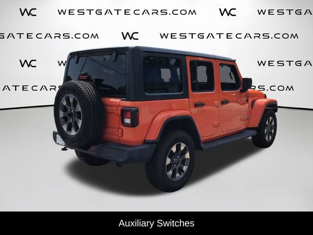 Used 2018 Jeep Wrangler Unlimited Sahara w/ Cold Weather Group AWD/4WD image 10