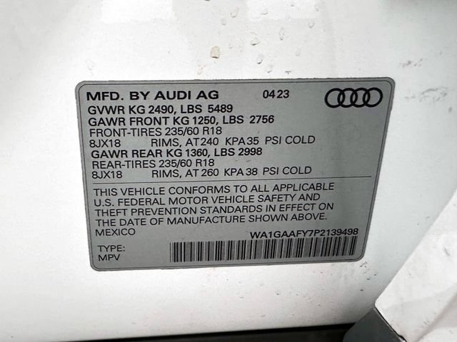 Certified 2023 Audi Q5 2.0T Premium w/ Convenience Package AWD/4WD image 36