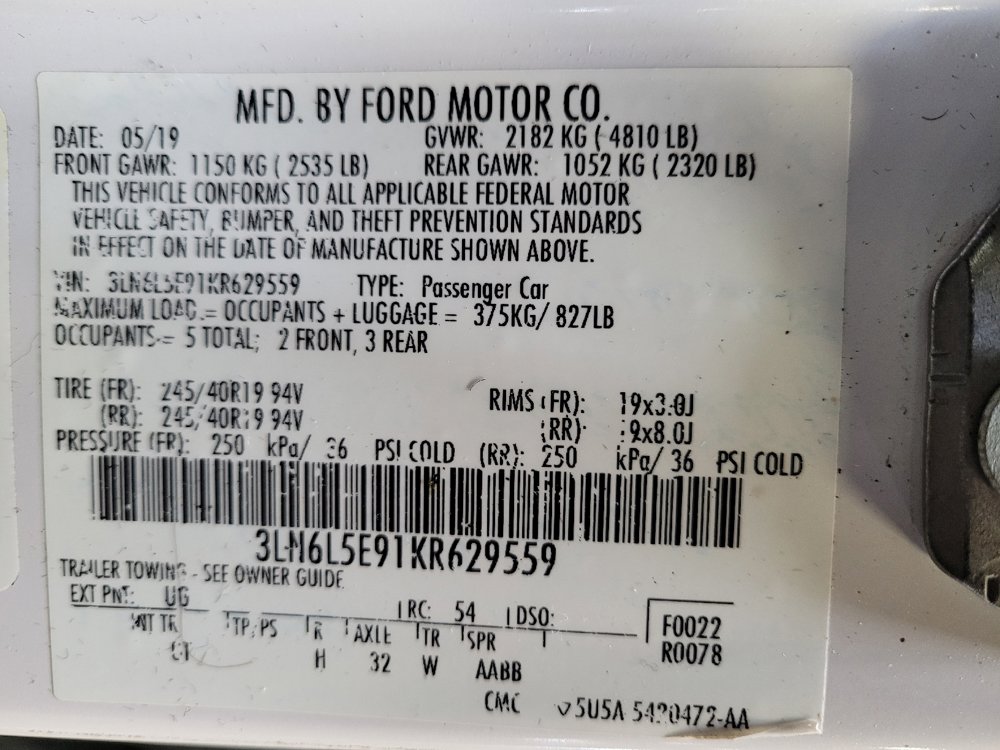 Used 2019 Lincoln MKZ Reserve FWD image 33