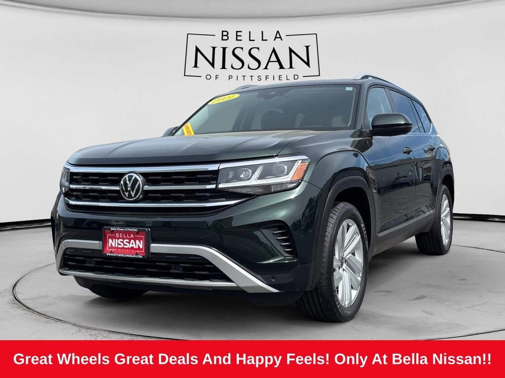 Used 2021 Volkswagen Atlas SEL AWD/4WD image 1