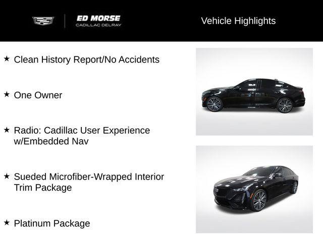 Certified 2022 Cadillac CT5 V w/ Platinum Package AWD/4WD image 51