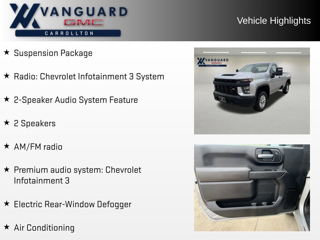 Used 2022 Chevrolet Silverado 2500 W/T w/ WT Fleet Convenience Package image 21