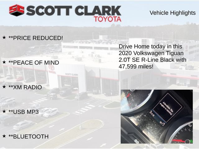 Used 2020 Volkswagen Tiguan SE R-Line AWD/4WD image 8