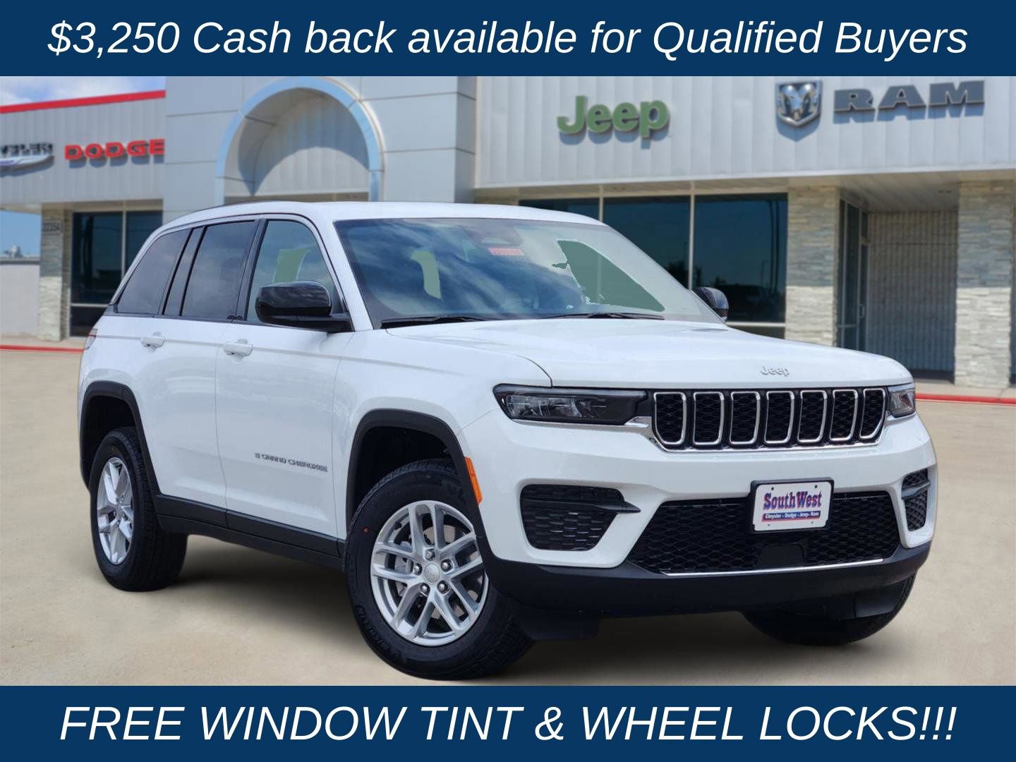 New 2025 Jeep Grand Cherokee Laredo X RWD image 1