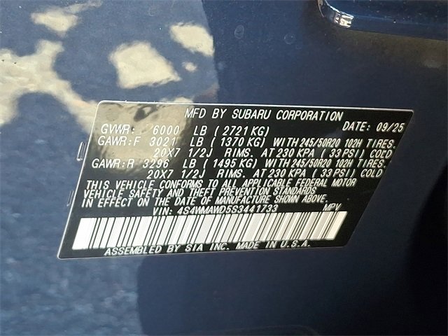 New 2025 Subaru Ascent Bronze Edition image 20