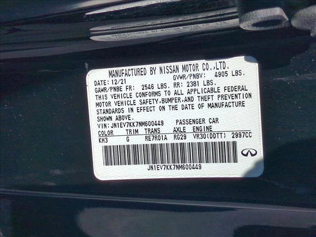 Used 2022 INFINITI Q60 3.0t Luxe w/ Cargo Package image 23