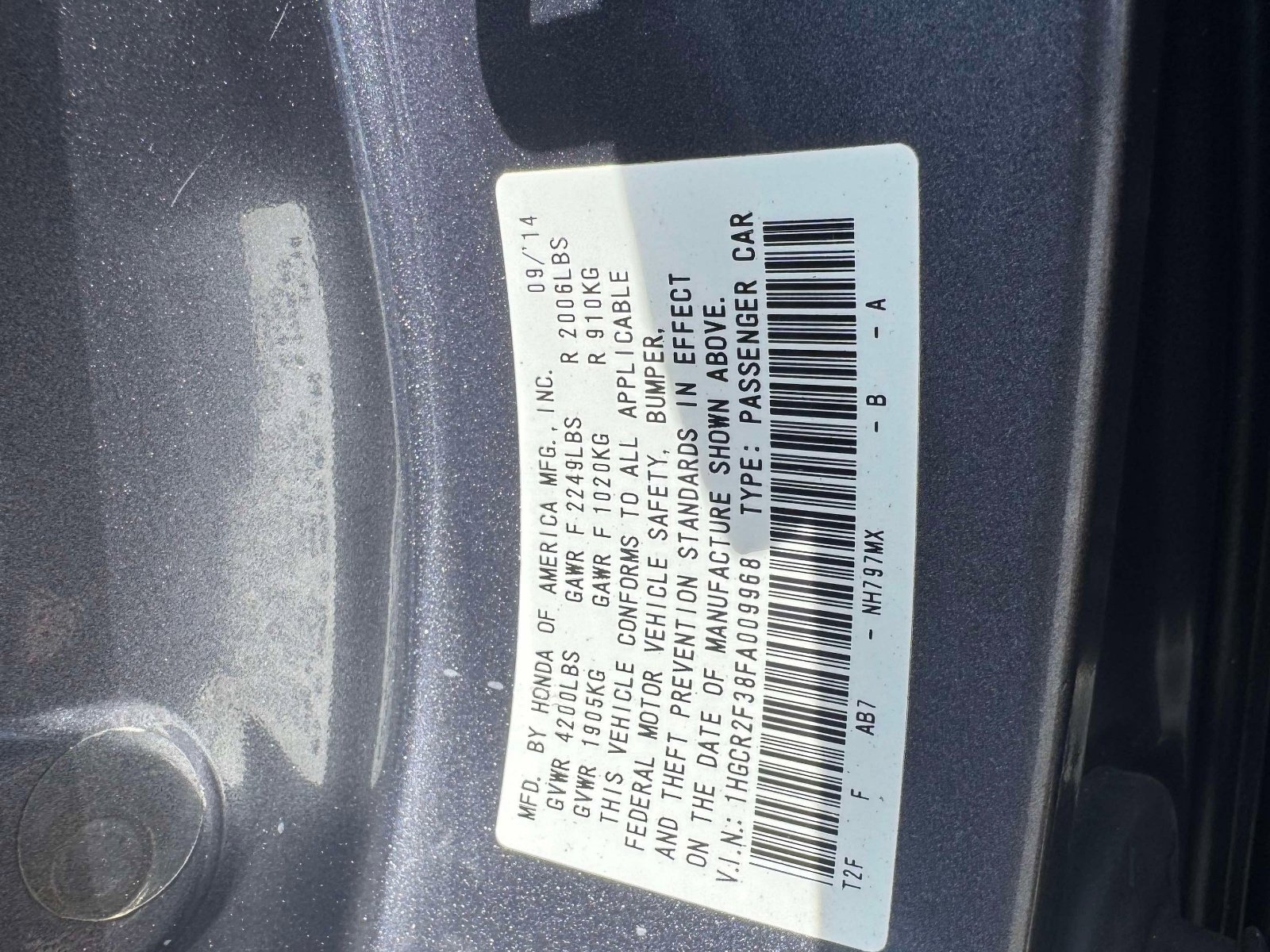 Used 2015 Honda Accord LX image 21