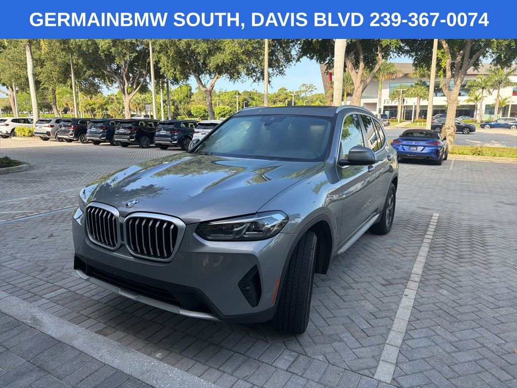 Certified 2024 BMW X3 sDrive30i w/ Convenience Package RWD image 1