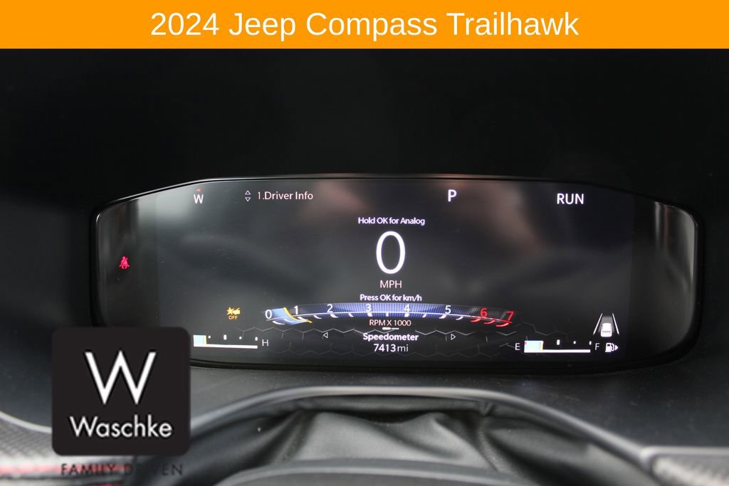 Used 2024 Jeep Compass Trailhawk w/ Trailhawk Elite Group AWD/4WD image 41