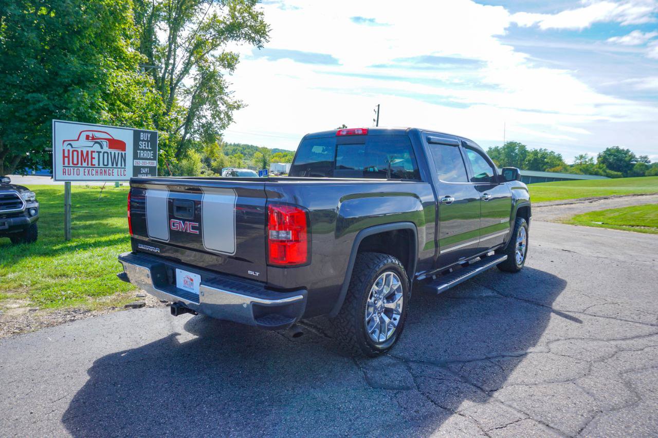 Used 2015 GMC Sierra 1500 SLT w/ SLT Crew Cab Value Package AWD/4WD image 3