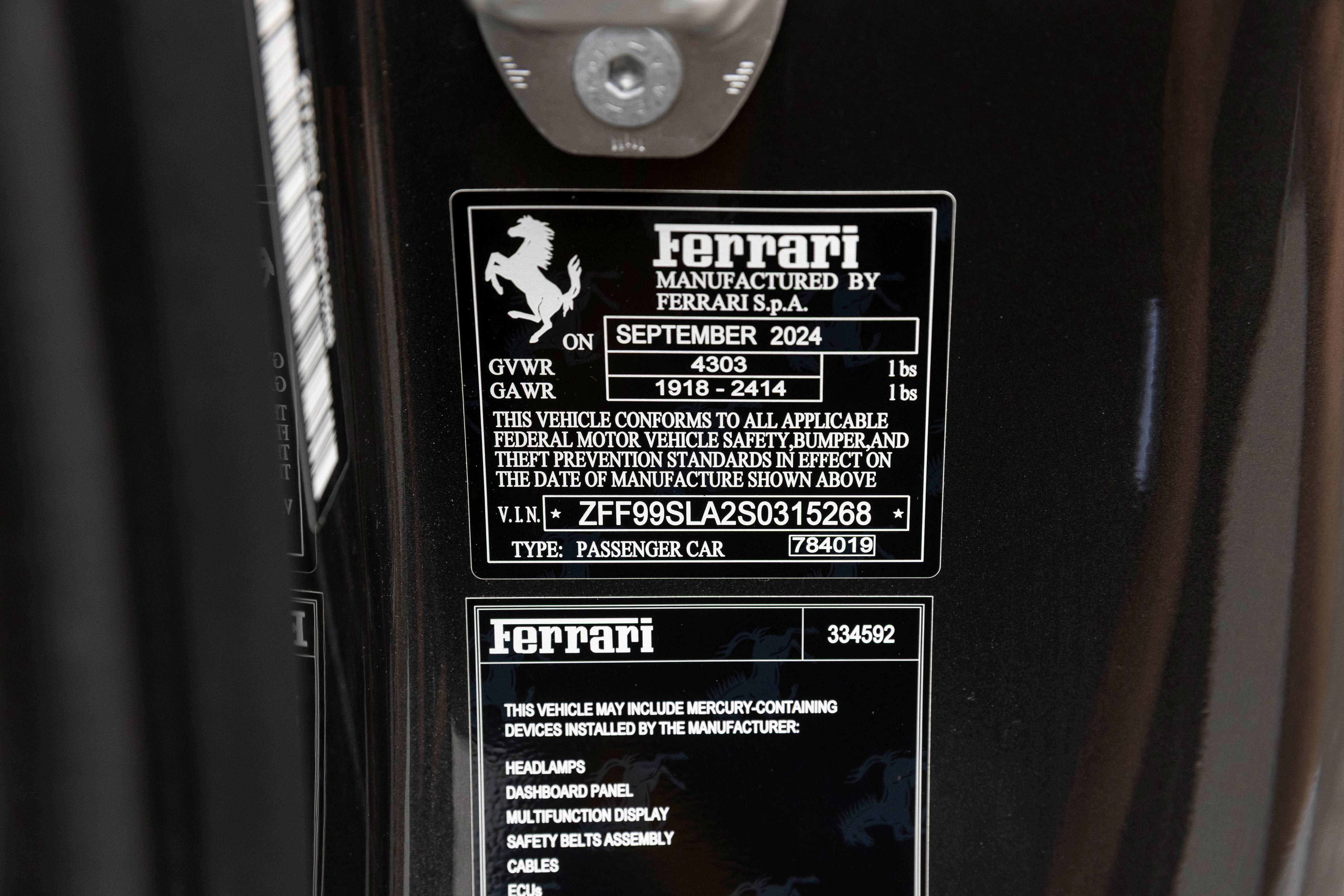 Used 2025 Ferrari 296 GTB image 20