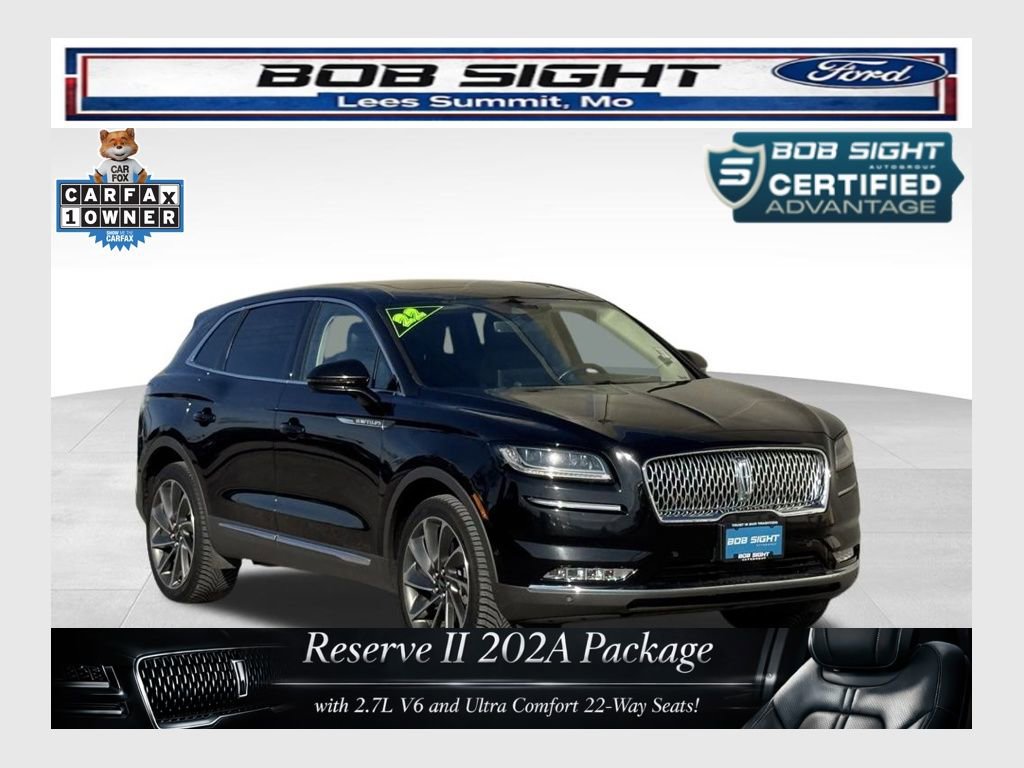 Used 2022 Lincoln Nautilus Reserve w/ Equipment Group 202A