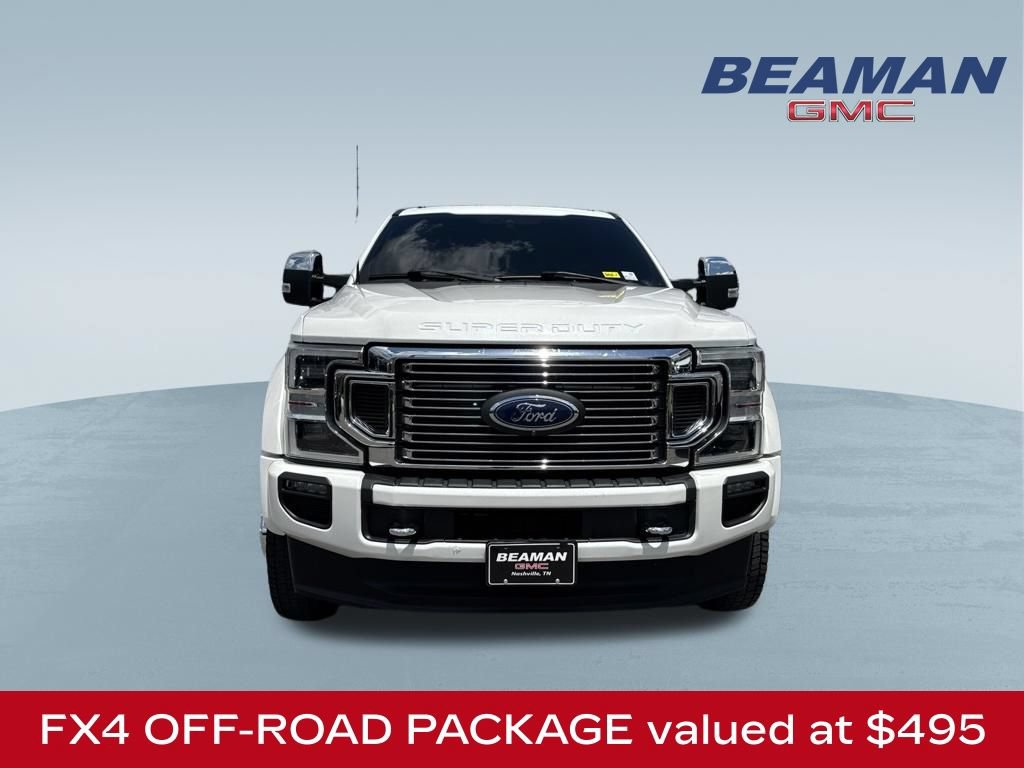 Used 2022 Ford F450 Platinum w/ FX4 Off-Road Package AWD/4WD image 2