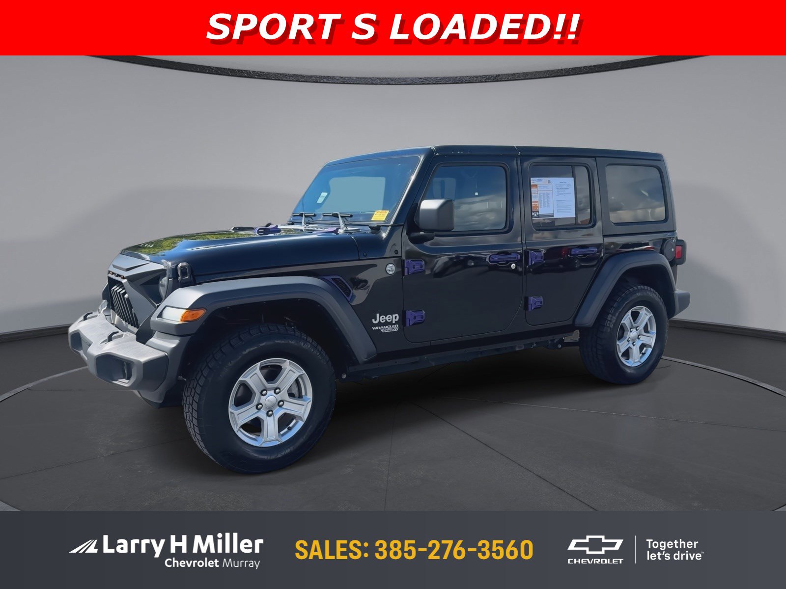 Used 2020 Jeep Wrangler Unlimited Sport S