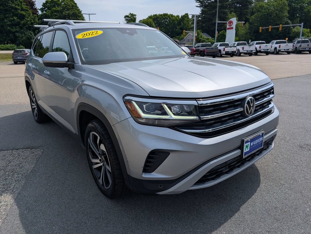 Used 2022 Volkswagen Atlas SEL AWD/4WD image 8
