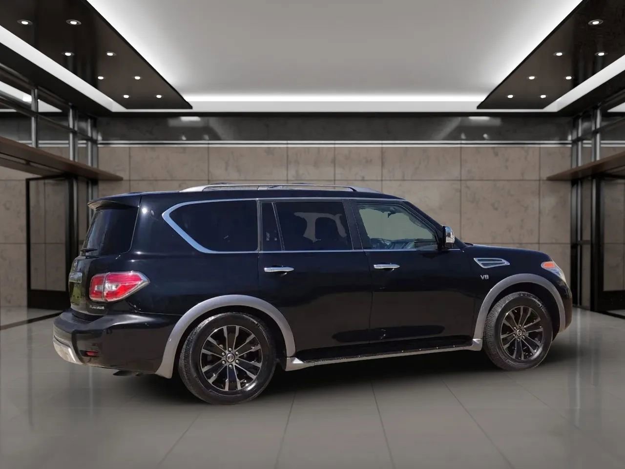 Used 2018 Nissan Armada Platinum w/ Captain Seat Package image 3