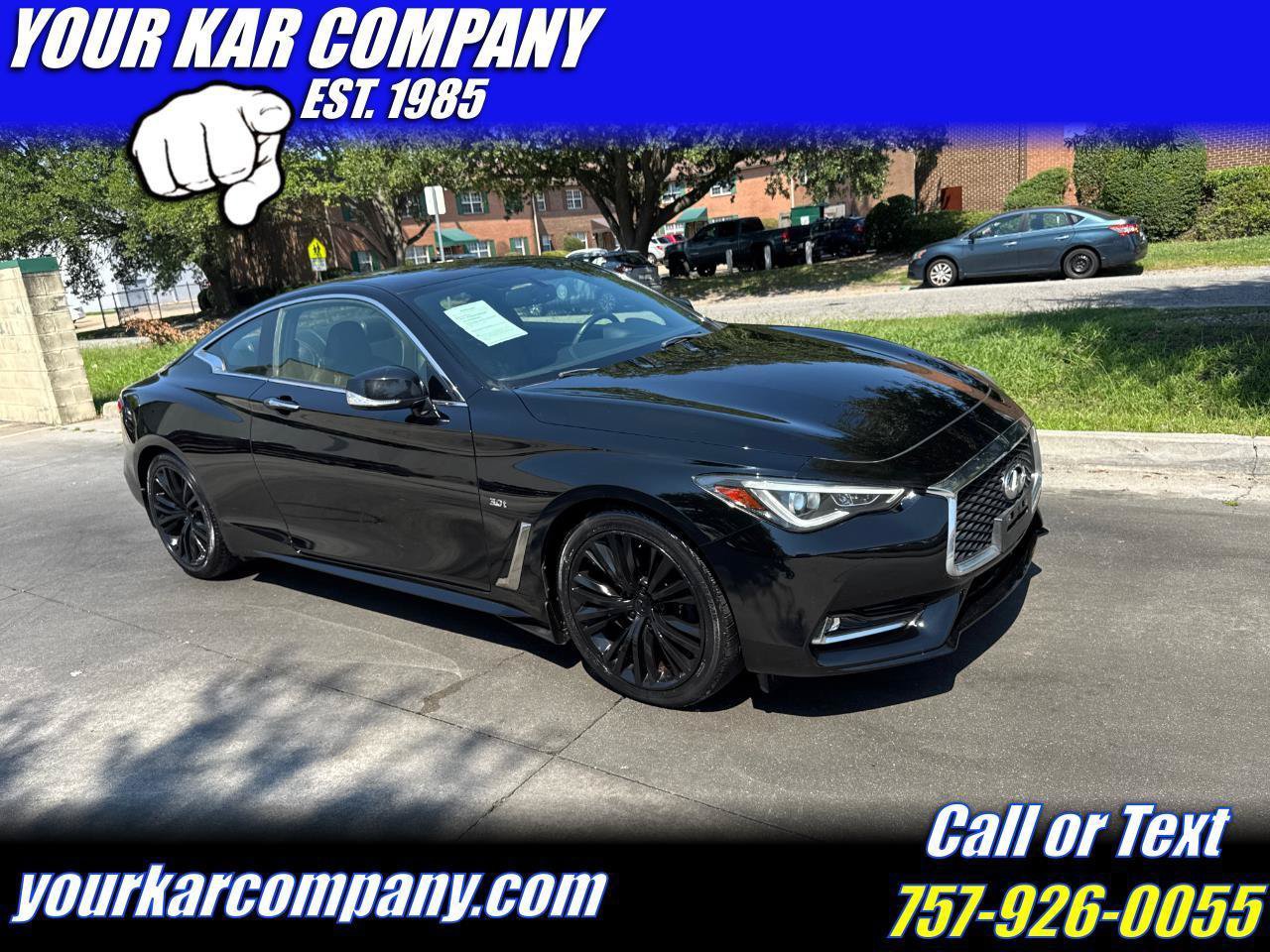 Used 2017 INFINITI Q60 3.0t w/ Premium Plus Package 3.0T