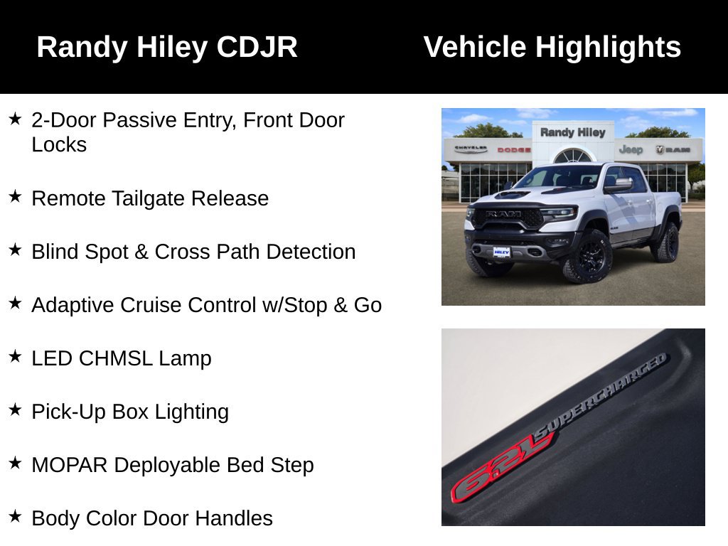 Used 2022 RAM 1500 TRX w/ TRX Level 2 Equipment Group AWD/4WD image 15